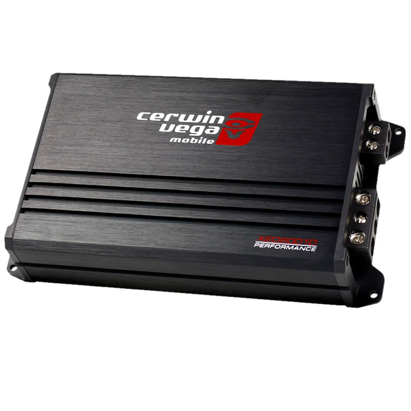 Cerwin-Vega XED6001D  600W RMS Class D Monoblock Car Amplifier Bass Remote
