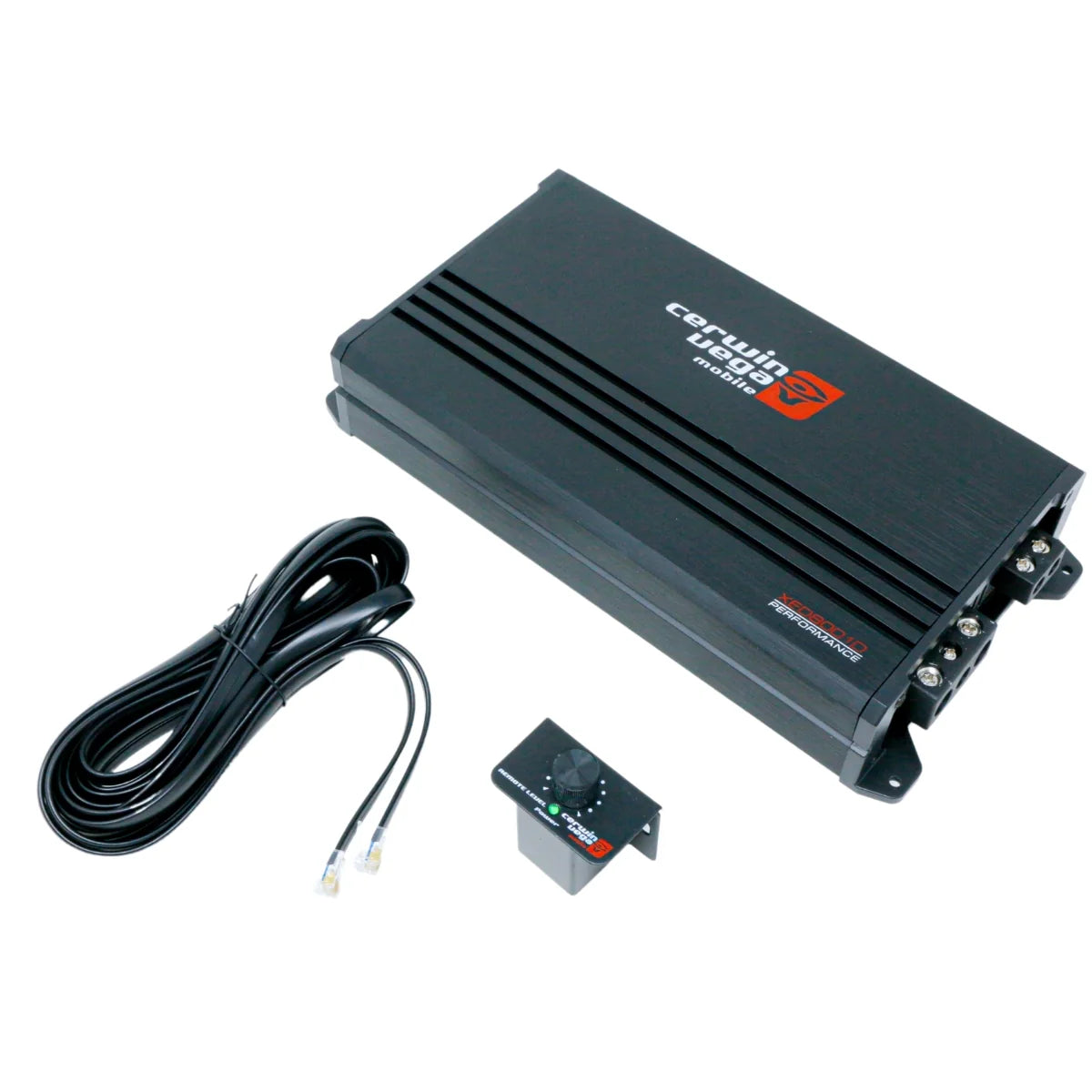 Cerwin-Vega XED6001D  600W RMS Class D Monoblock Car Amplifier Bass Remote