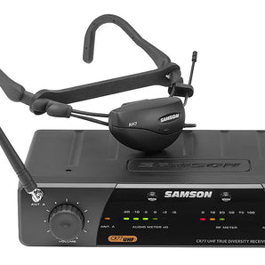 Samson SW7A7SQE-K2 AirLine 77 Wireless System Qe Fitness Headset