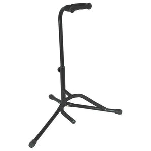 Yorkville GS-125B Guitar Stand with Safety Guard - Black