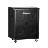 Traynor TC410-4 bass cabinet - 4 ohm configuration with four 10-inch drivers and conical horn for crisp sound.