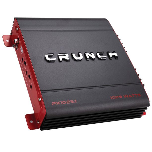 Crunch Ground Pounder PX-1025.1Power X Series 1,000-Watt-Max Monoblock Class AB Amp with Wired Bass Remote