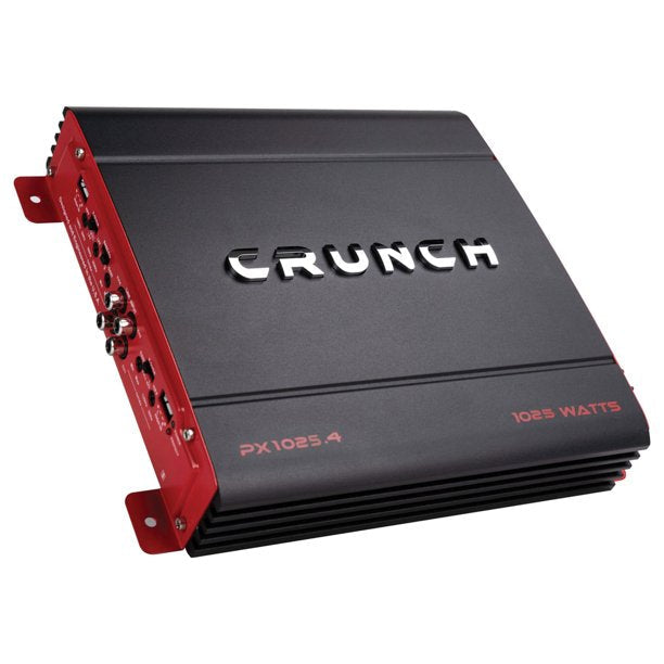 Crunch Ground Pounder PX-1025.1Power X Series 1,000-Watt-Max Monoblock Class AB Amp with Wired Bass Remote