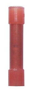 Installation Access Butt Connectors in red color, 22/18 gauge, for solid wire connections.
