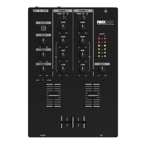 Reloop RMX-10-BT 2 Channel Bluetooth DJ Mixer in Compact Design
