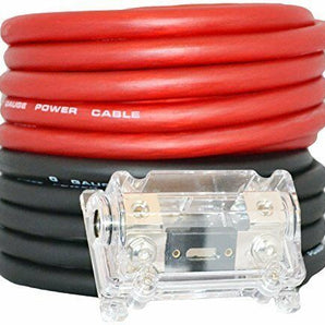 Absolute KIT0-25RB Complete 6000W Amp Wiring Kit
