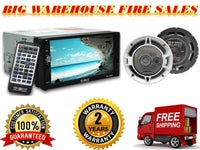 Thumbnail for Absolute DD-3000 7-Inch Double Din DVD / CD / MP3 / USB / BLUETOOTH w Speaker