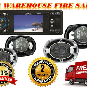 absolute-dmr-360-car-stereo-with-dvd-mp3-and-2-pairs-of-6x9-speakers