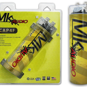 MK AUDIO CAP4F 4 Farad Power CAR Capacitor for Energy Storage to Enhance BASS DE