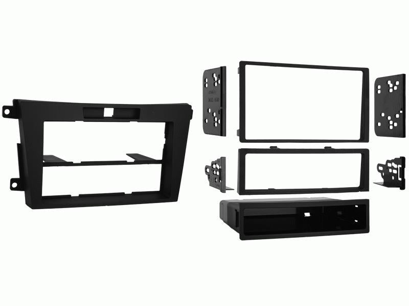 Car Radio Stereo Single Double Din Dash Kit for 2007-09 Mazda CX-7