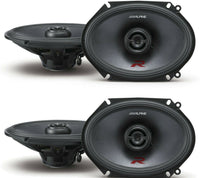 Thumbnail for 2 Alpine R-S68 Car Speaker <br/> 2 pairs of Alpine R-S68 600W Max (200W RMS) 6