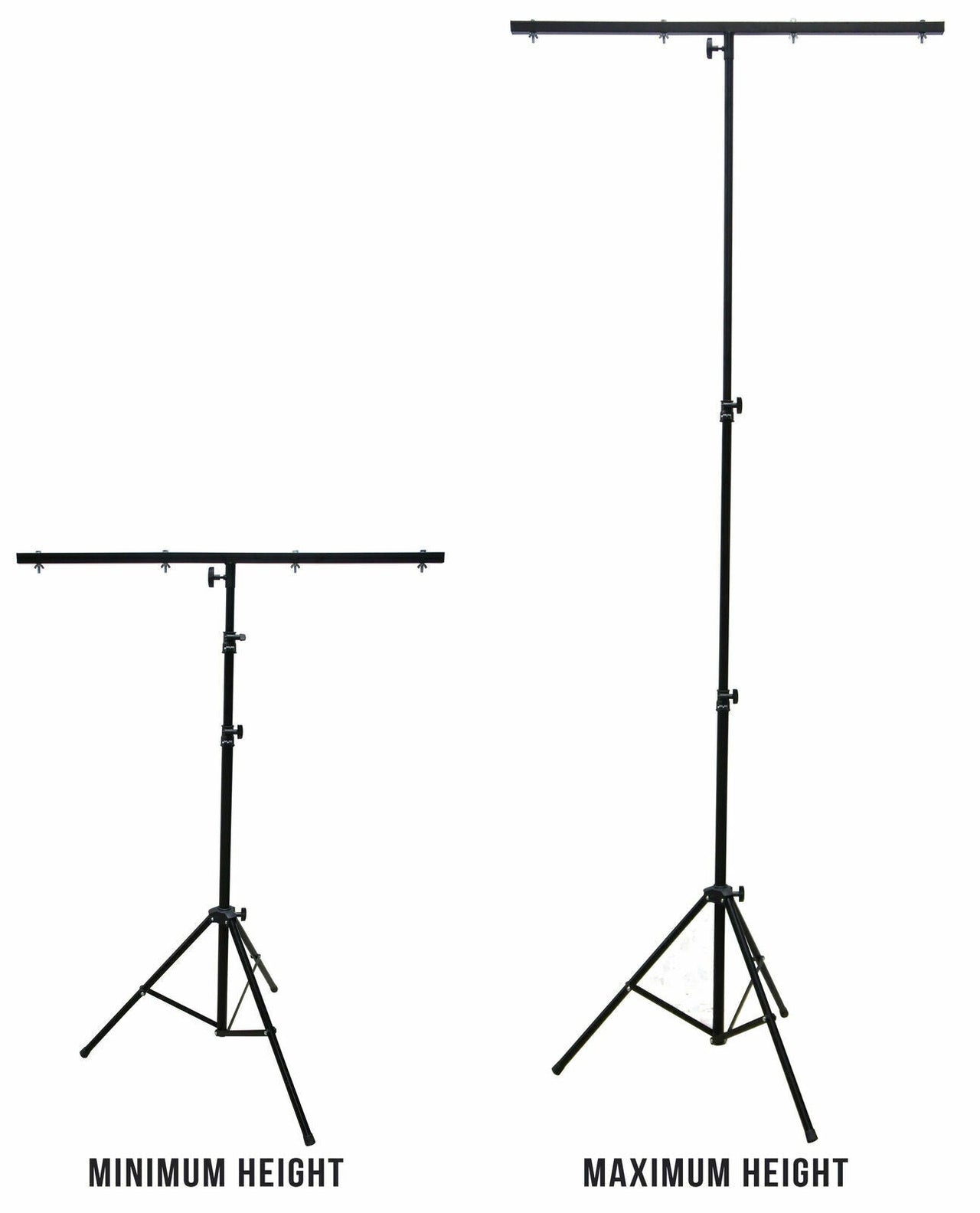 MR DJ LS-100 9 FT Pro DJ Lighting Tripod & T-Bar Portable Light Stand