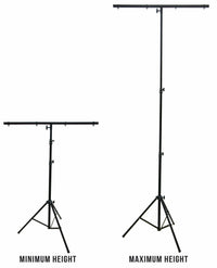 Thumbnail for New Adjustable DJ 9 Ft Stage Lighting Tripod T-Bar Light Stand Music Stage