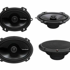 Rockford Fosgate P1572 5x7" 120W + P1692 6x9" 150W Car Speakers