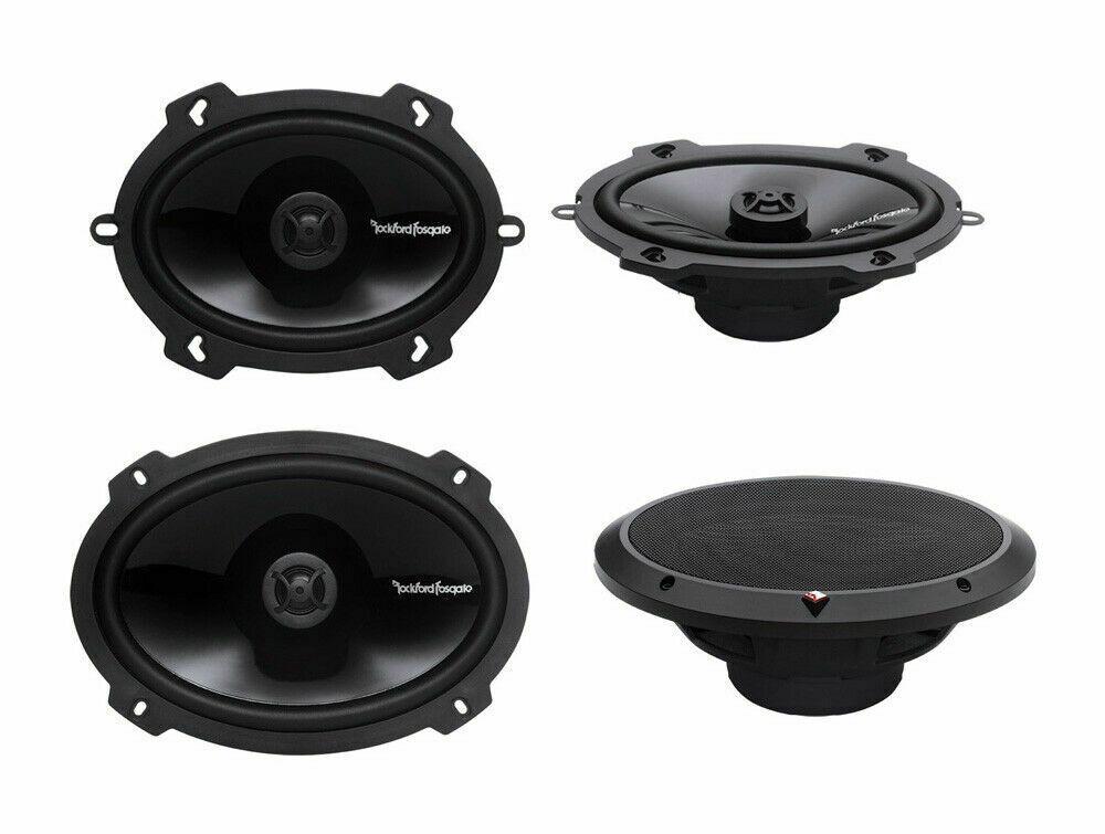 Rockford Fosgate P1572 5x7" 120W + P1692 6x9" 150W 2 Way Car Speakers