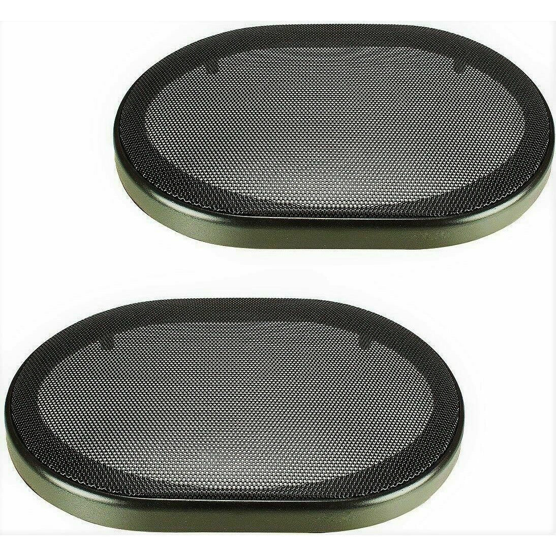 2 XP Audio 5"x7" / 6"x8" universal speaker coaxial component protective grills covers