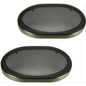 2 Patron Universal 6"x9" Speaker Coaxial Component Protective Grills Covers