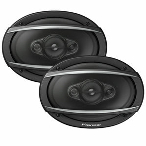PIONEER TS-A6960F 450W MAX 6" X 9" 4-WAY 4-OHM STEREO CAR AUDIO COAXIAL SPEAKERS
