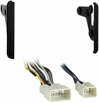 Thumbnail for Double DIN Trim Bracket for Aftermarket Radio Harness 2001-2011 Toyota & Scion