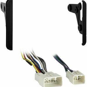2007-2011 TOYOTA YARIS DASH INSTALL KIT for CAR STEREO, with WIRE HARNESS