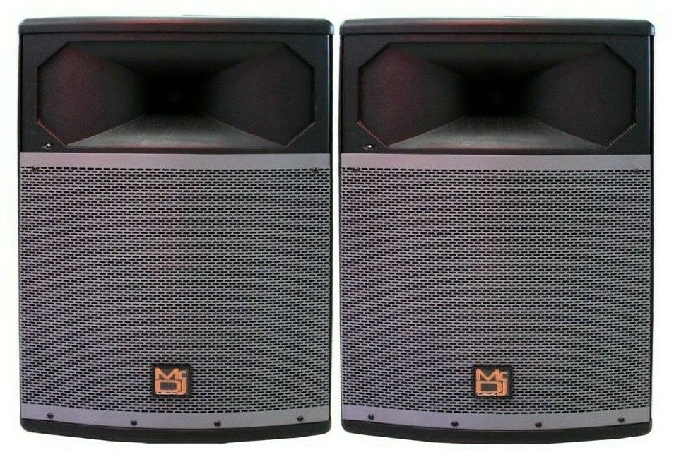 2 MR DJ PRO115S PA DJ Passive Speaker Professional PRO PA DJ 15” 2-Way Full-Range Passive Live Sound Loudspeaker