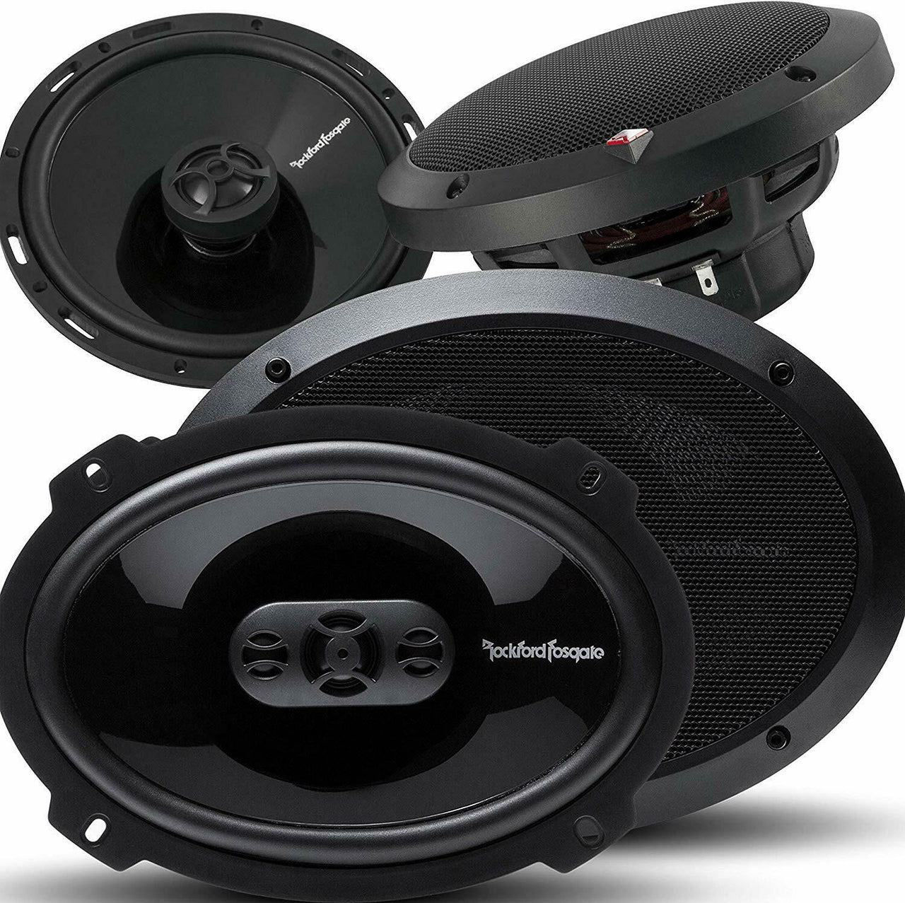 Rockford Fosgate P1694 + P1650 <br/> Punch P1694 6" X 9" 300W 4-Way + P1650 6.5" 220W 2-Way