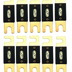 Absolute ANL150-10 10 Pack ANL 150 Amp Gold Plated Fuse ANL