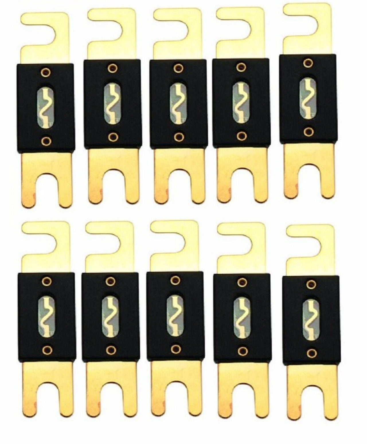 ANL150-10 10 Pack ANL 150 Amp Gold Plated Fuse