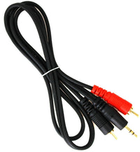 Thumbnail for Absolute USA Y Cable Splitter 1-Mini Plug, 2-RCA Plugs (6 feet)