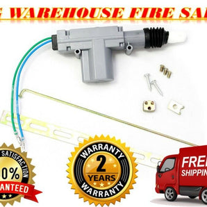 American Terminal HEAVY DUTY Universal Power Door Lock 2 Wire Actuator Motor Kit DLA200 easy to install with 360-degree rotating rod