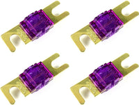 Thumbnail for Absolute AFS150-4 4 Pack Of 150 Amp Gold AFS / Midi / Mini ANL Fuses