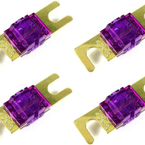 4 Pack Of 150 Amp Gold AFS / Midi / Mini ANL Fuses