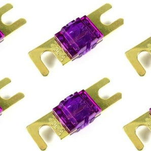 10 Pack of 150 Amp Gold AFS / Midi / Mini ANL Fuses