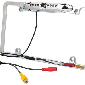 Absolute CAM2000CCDS universal license plate frame with built-in CCD waterproof reverse camera.