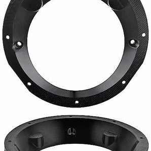 SPEAKER ADAPTERS RINGS 5.25" to 6.5" FOR HARLEY DAVIDSON BATWING FAIRINGS 96-13