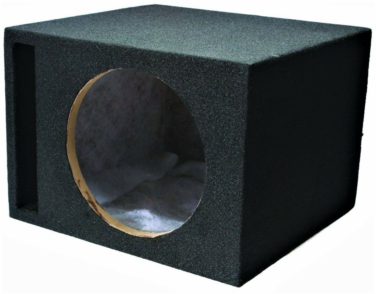 ABSOLUTE U.S.A VEGS12 <br/>Single 12" Vented Ported 3/4" MDF Car Subwoofer Enclosure Sub Box