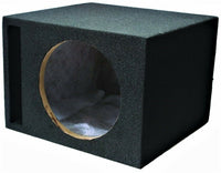 Thumbnail for Absolute USA VEGS10 Single 10-Inch Slot Vented Ported Subwoofer Enclosure