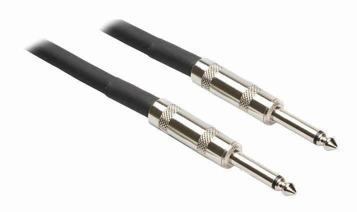 Hosa SKJ-603 Speaker Cable Wire 1/4 in inch TS to Same 3 feet