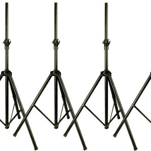 4 SS300B Universal Heavy Duty Professional DJ PA Speaker Stands