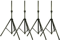 Thumbnail for 4 SS300B Universal Heavy Duty Professional DJ PA Speaker Stands