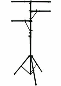 Thumbnail for New Mr Dj LS300 Single 12ft Tall T-BAR Light Stand with Dual Side BAR