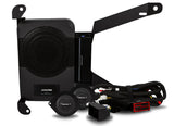  Alpine PSS-23WRA powered subwoofer sound system components for Jeep Wrangler Unlimited 2018 and up.