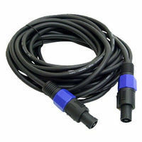 Thumbnail for 100 Foot Speakon to Speakon Male PA/DJ Speaker Cable - 2 Conductor
