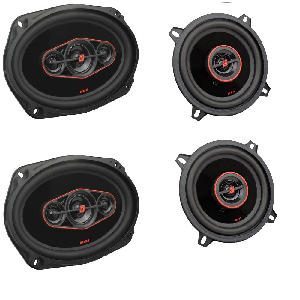 Cerwin Vega H7694 6x9″ & H752 5.25" <br/> H7694 6x9″ HED Series 4-way Car Speakers H752 5.25" 2-way coaxial speakers