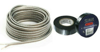 Thumbnail for Absolute USA S16G1000 16 Gauge 1000 Feet Clear Speaker Wire and 3/4