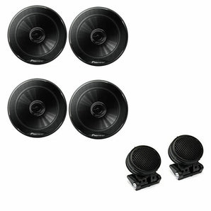 2 Pair TS-G1620F 6-1/2" 2-way car speakers & TW-600 Tweeters