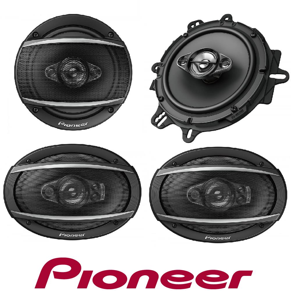 Pioneer TS-A1670F TS-A6970F 6.5" 3-Way and 6x9 5-Way A-Series Coaxial Speakers + 25' Speaker Wire