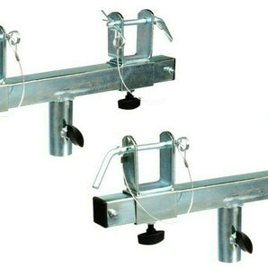 2 XP Audio Universal T-Adapter Triangle or Square Truss Adapter Bracket Tripod Crank Light Stand Bar