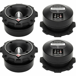 Rockford Fosgate PP4-T (4 PACK) 1.5" 400 Watt Heavy Duty Car Power Bullet Tweeters