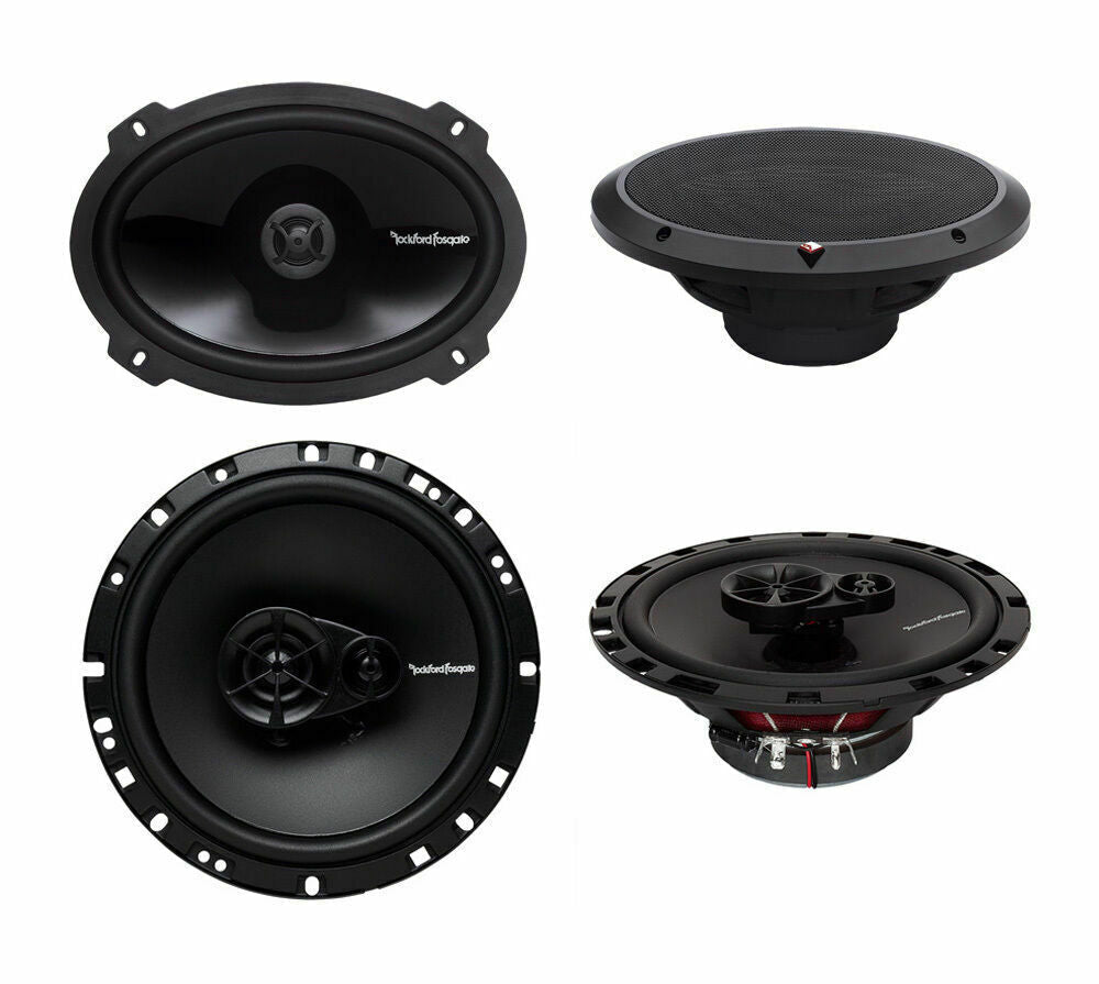 Rockford Fosgate P1692 + R165X3<br/> P1692 6x9" 150W 2-Way + R165X3 6.5" 90W 3-Way Car Speakers
